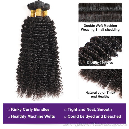 2021 best china vendors 8 - 30 inch long kinky curly bundles with closure fast delivery virgin afro kinky hair bundles